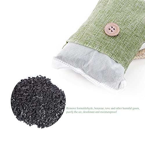 TOYANDONA 4Pcs Natuurlijk Activated Houtskool Luchtzuiverende Tassen Veilig Carbon Pocket Natuurlijke Thuis Deodorizer… - Image 8