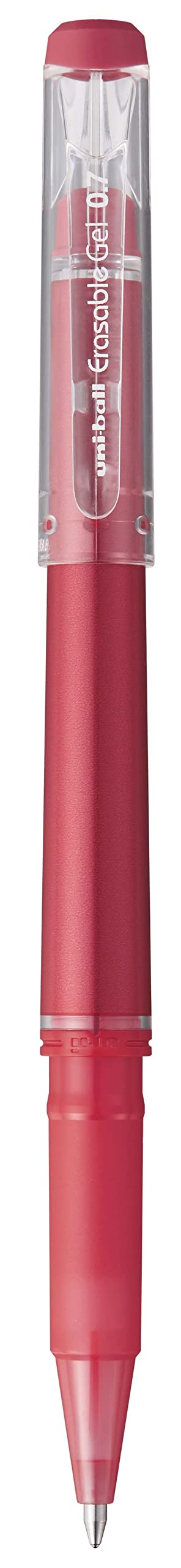 uni-ball UF-222-07 Erasable Rollerball Gel Pens. Premium 0.7mm Ballpoint Tip for Super Smooth Writing Drawing & Colouring. pack of 5 Blk/Blu/Red - Image 4