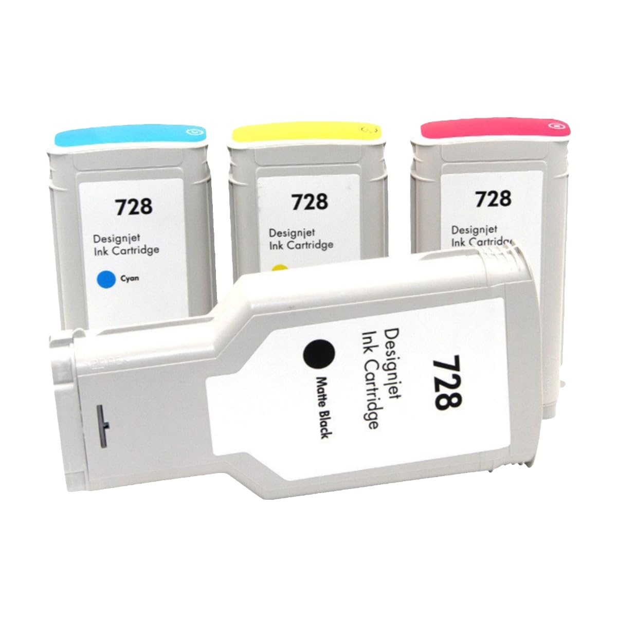 Cartouche d'encre 728 pour plans d'architecture sur traceur T730 - 2