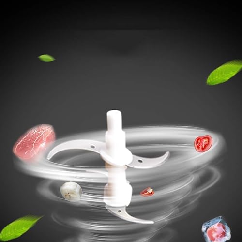 Miniatura 4 de Picadora eléctrica de carne, procesador de alimentos, picadora de alimentos de 2 litros para alimentos para bebés, carne, verduras, cebolla, frutas