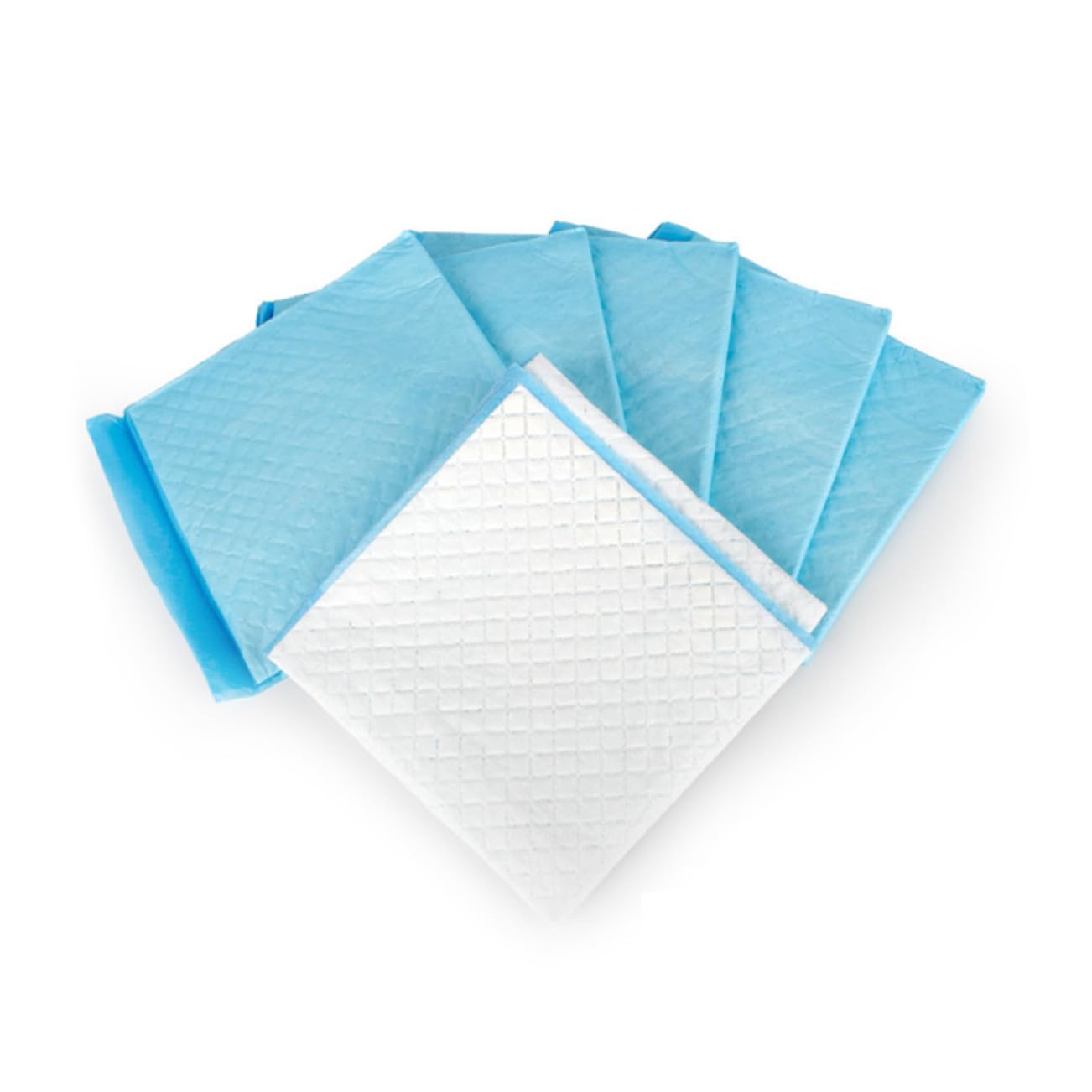 HANABASS Alèse D’entraînement pour Chien Renforcée 100 Pièces en Non-tissé | 33 X 45cm, pour Voiture et Cage, Format Pratique pour Chiots et Animaux