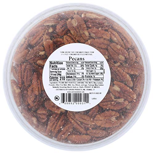 Aurora Natural Products Raw Pecans, 14 Ounce - Thumbnail 2