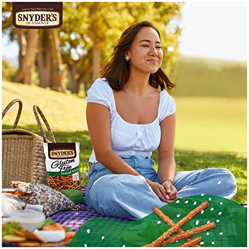 Image of Snyder's of Hanover Pretzels, Gluten Free Pretzel Sticks, 8 Oz (Pack of 12)