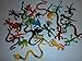 Schnooridoo 30 figuras decorativas para reptiles, ranas, serpientes, lagarto, salamandra