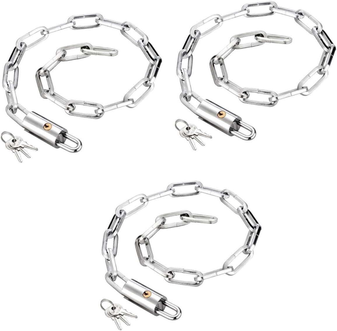 Lucchetto per Bici, Combinazione Lucchetto per Bici, 1 Lucchetto a Catena Lucchetto per Casco Lucchetti per motociclette Accessori per Bici da Ciclismo Lucchetto per Bici da Esterno Lucchett