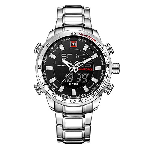 Best Naviforce Analog Digital Watch Men