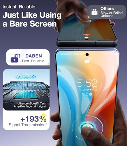 Image of Supershieldz DABEN Tempered Glass For Samsung Galaxy S24 Ultra