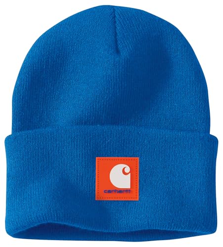 Carhartt Men's Knit Rubber Patch Beanie