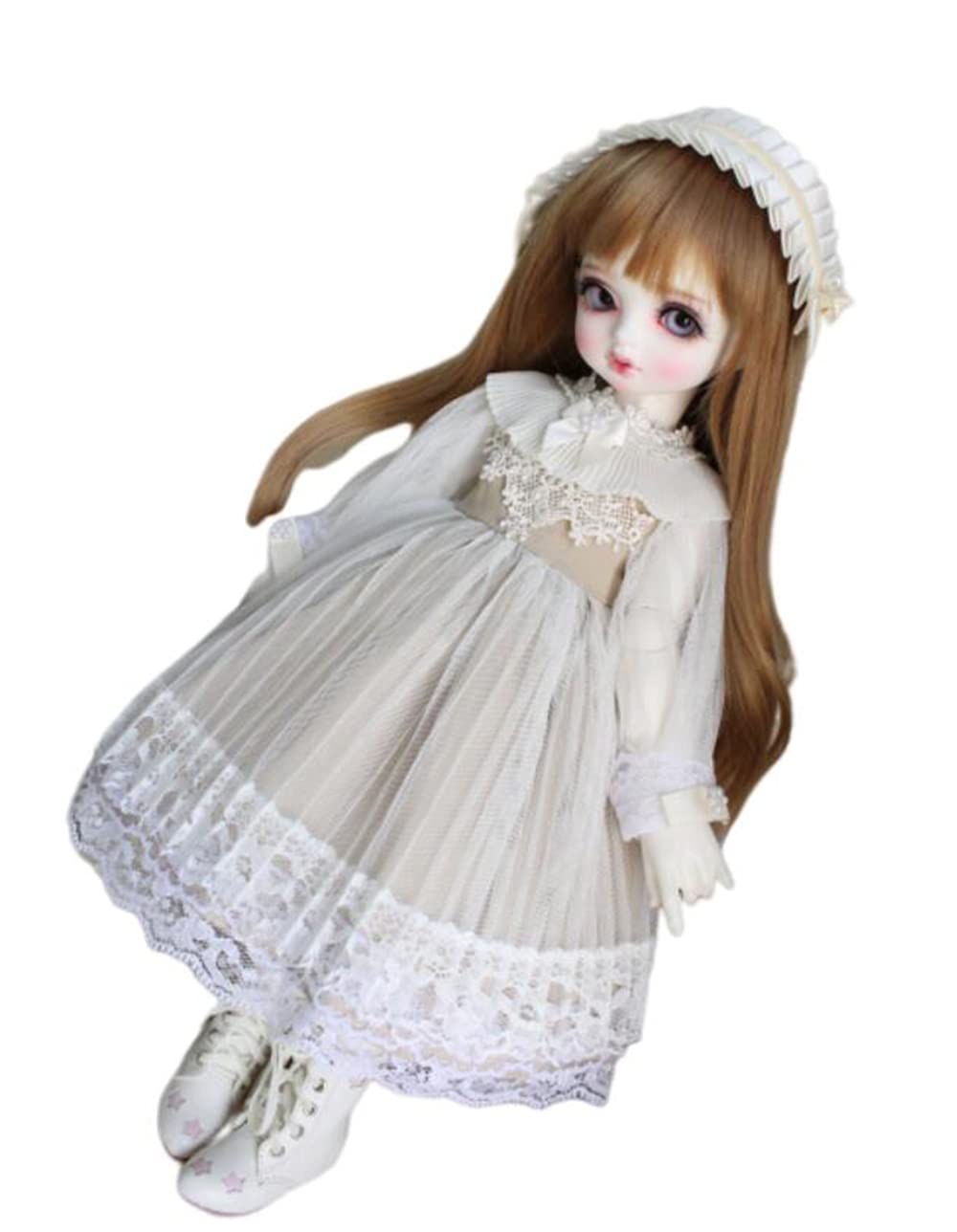 Amazon | 1/6 1/4 1/3ドール服 人形ドレス 人形服 妹ワンピース 可愛い