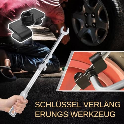 Adaptateur d'extension de clé avec trou 1/2" pour clé à molette - 3