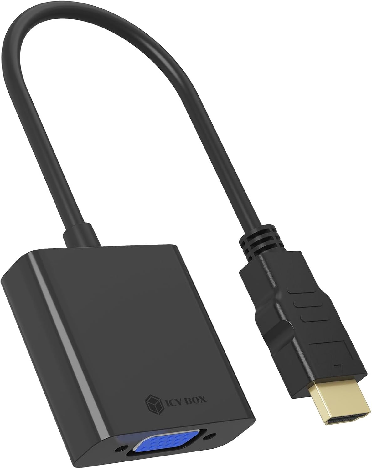 ICY BOX IB-AC502a 2-in-1 HDMI to VGA Adapter 1920 x 1200 Hz
