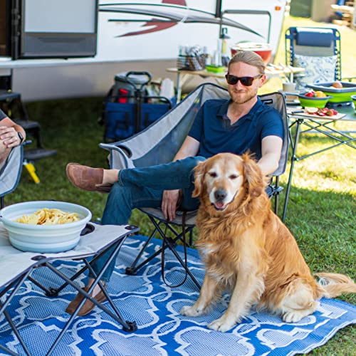 Lippert Reversible All-Weather Rv Patio Mat Grey 8' X 16' #TOP7