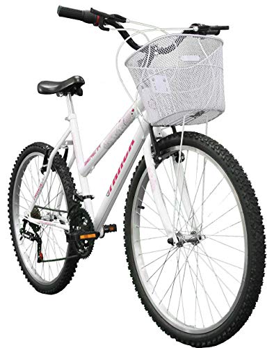 Bicicleta, Track Bikes, Aro 26, Serena, Branca