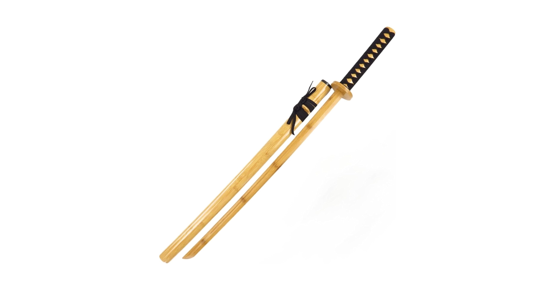 Amazon | Lake key 竹制刀 木刀 鞘付き手作り木刀 居合刀 レトロ