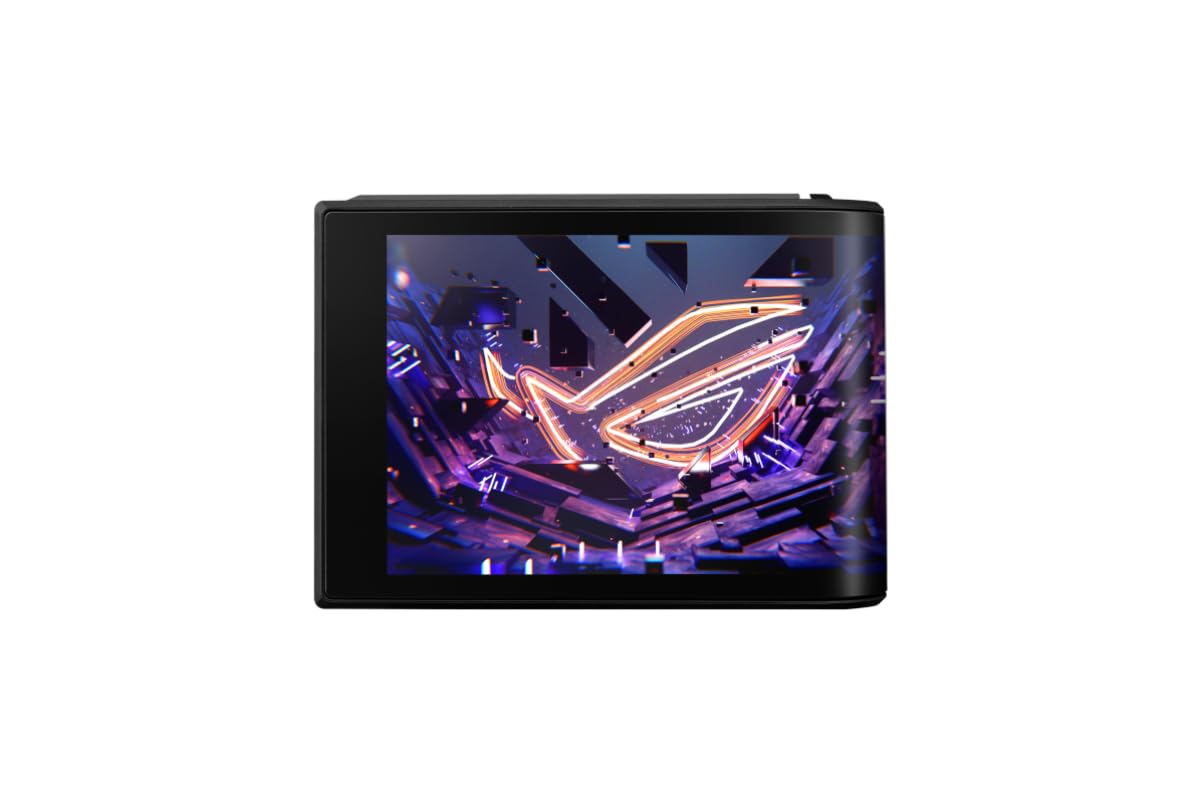 ASUS ROG RYUO IV 360 ARGB - Chłodnica cieczy do procesora All-in-One z 6,67" zakrzywionym ekranem AMOLED do filmów 3D, wstępnie zamontowane wentylatory ARGB, pompa Asetek Emma Gen8 V2, pasta termiczna
