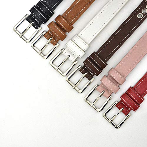 Women's Faux Leather Boho Corset Unlimited Hole for Waist Belt Jeans4