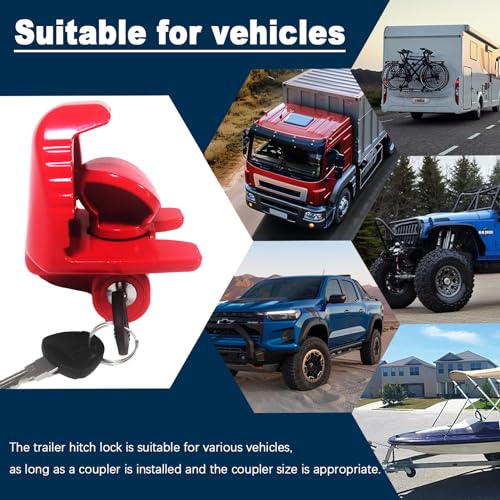 Universal Adjustable Trailer Tongue Lock
