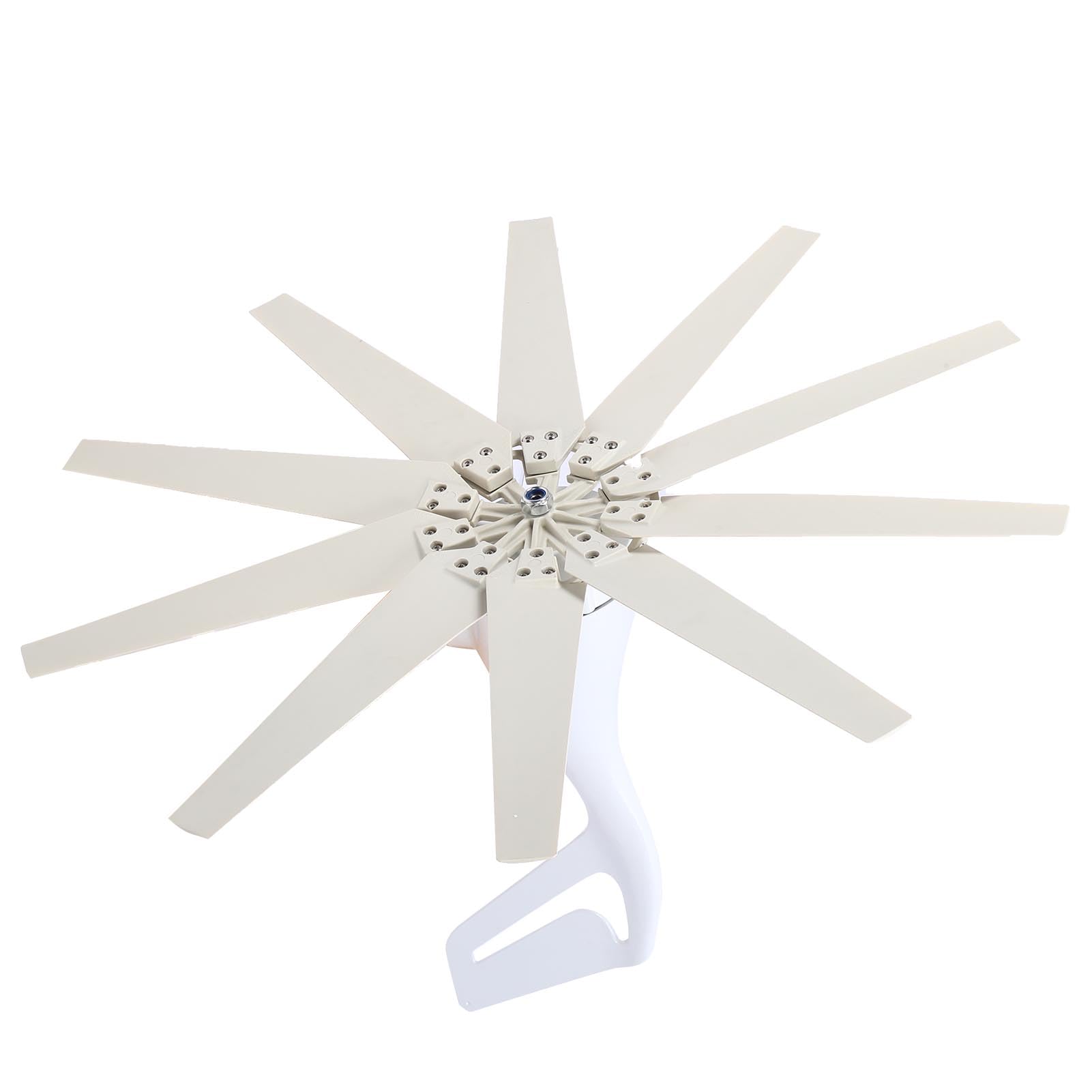 YWBL-WH Kit Generatore Eolico da 400 W, Pale in Fibra di Nylon Leggere, Regolatore di Carica MPPT, per la da Diporto per e Fattoria Domestica (DC12V)