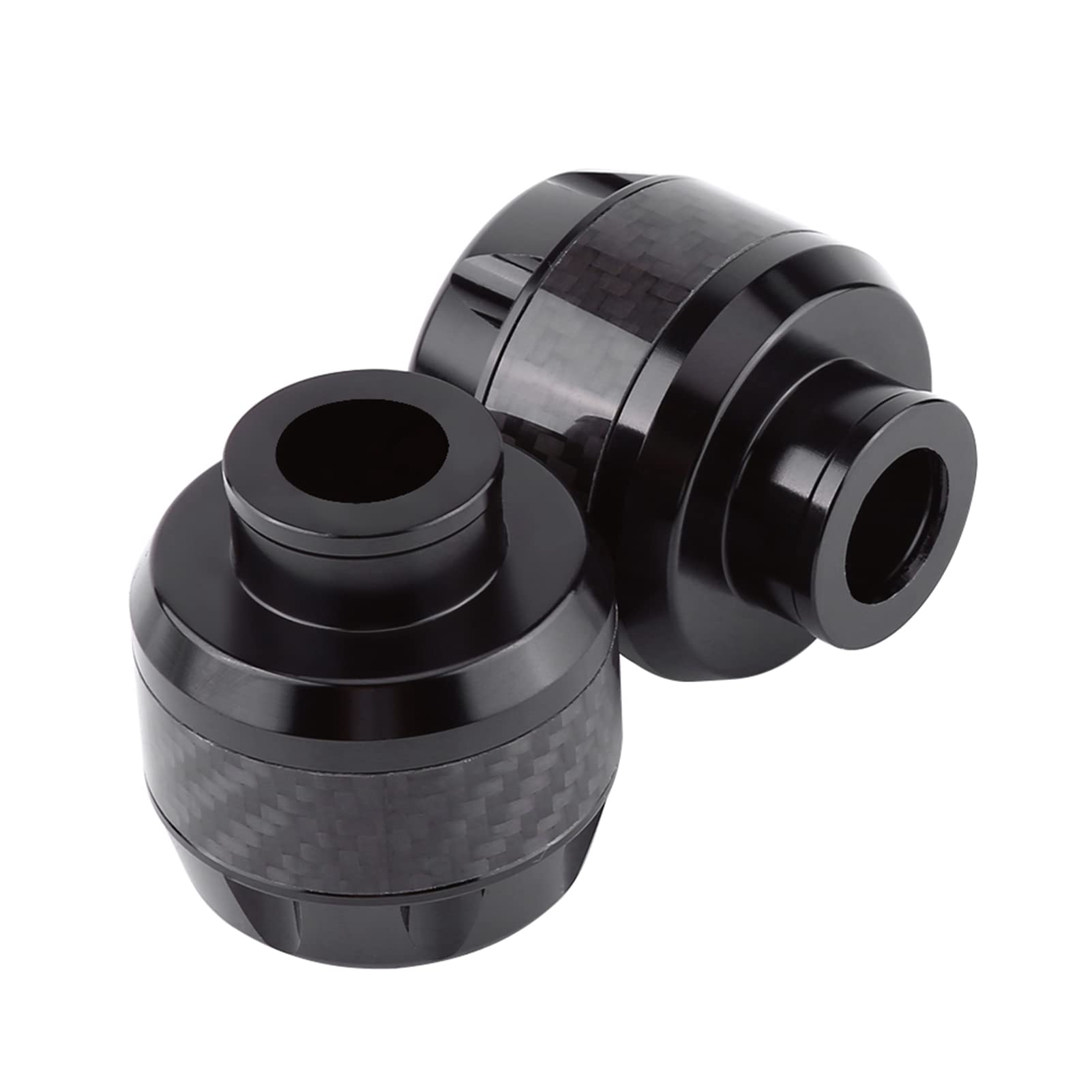 Protezione Antiurto per Forcella Anteriore per Moto in Fibra di Carbonio per Biciclette e Motocicli Blu (BLACK)