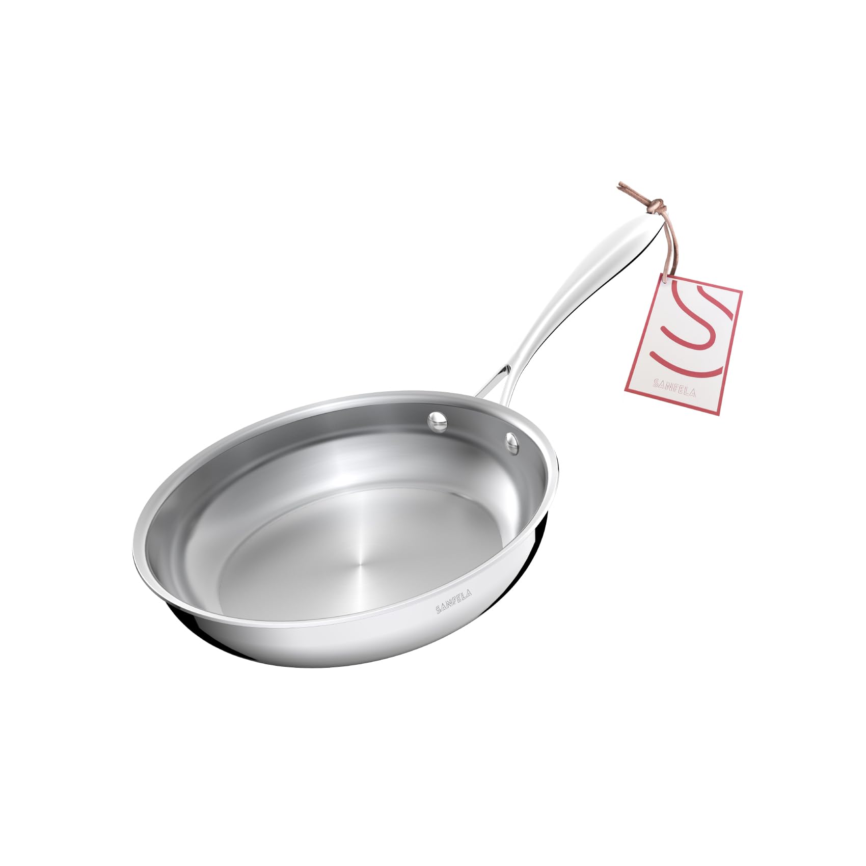PERFECT ステンレススチール 5L Amazon.com: SANFELA 9.5 Inch Stainless Steel Frying Pan, 5-Ply