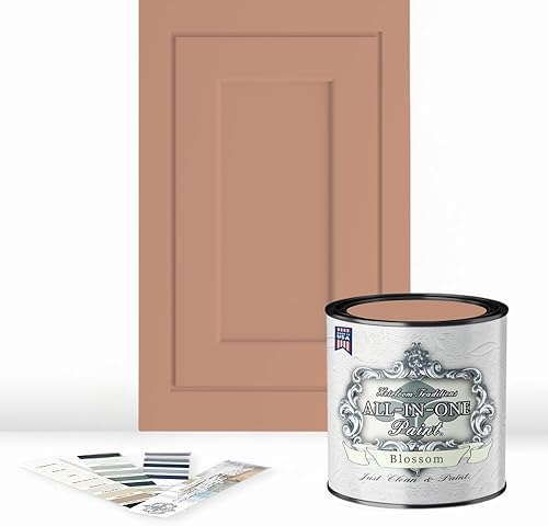 Vista 208 de Heirloom Traditions - Pintura todo en uno, Cashmere (blanco puro), muestra de 8 onzas, pintura duradera para alacenas y muebles, imprimante y capa