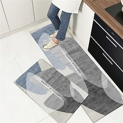 Tapis de cuisine devant évier lavable et antidérapant de 40x160cm