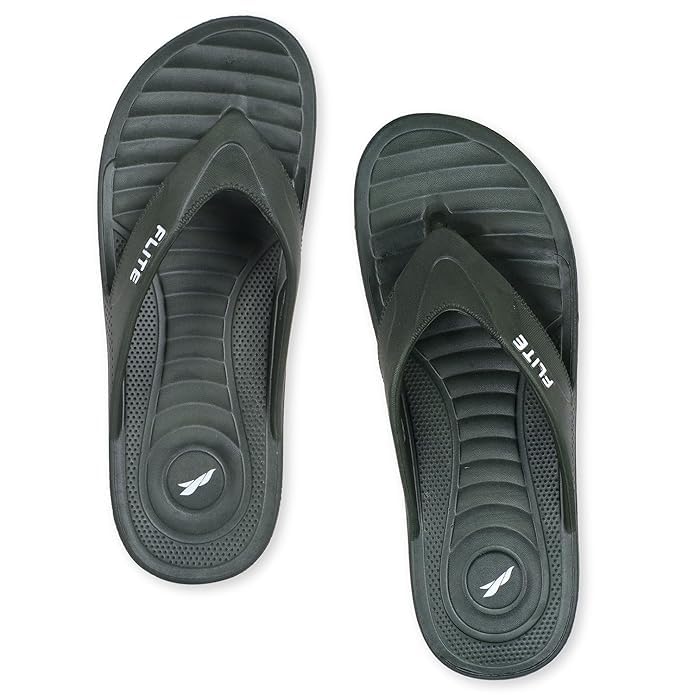 Image of FLITE Men's FL-483 Flip Flops | Lightweight EVA Slippers for Men | Comfortable Casual DailyUse Chappal | Anti-Slip Sole Soft Footbed