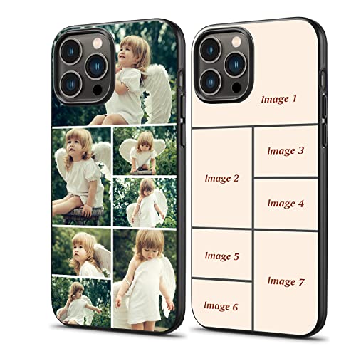 Personalized Multiple Photos Phone Cases for Samsung Galaxy S24 S23 S22 S21 S20 FE|A15 A25 A34 A14 A54 A53|Note 20|iPhone 16 15 14 13 12 11 Pro Max Mini Custom Gifts for Birthday Anniversary
