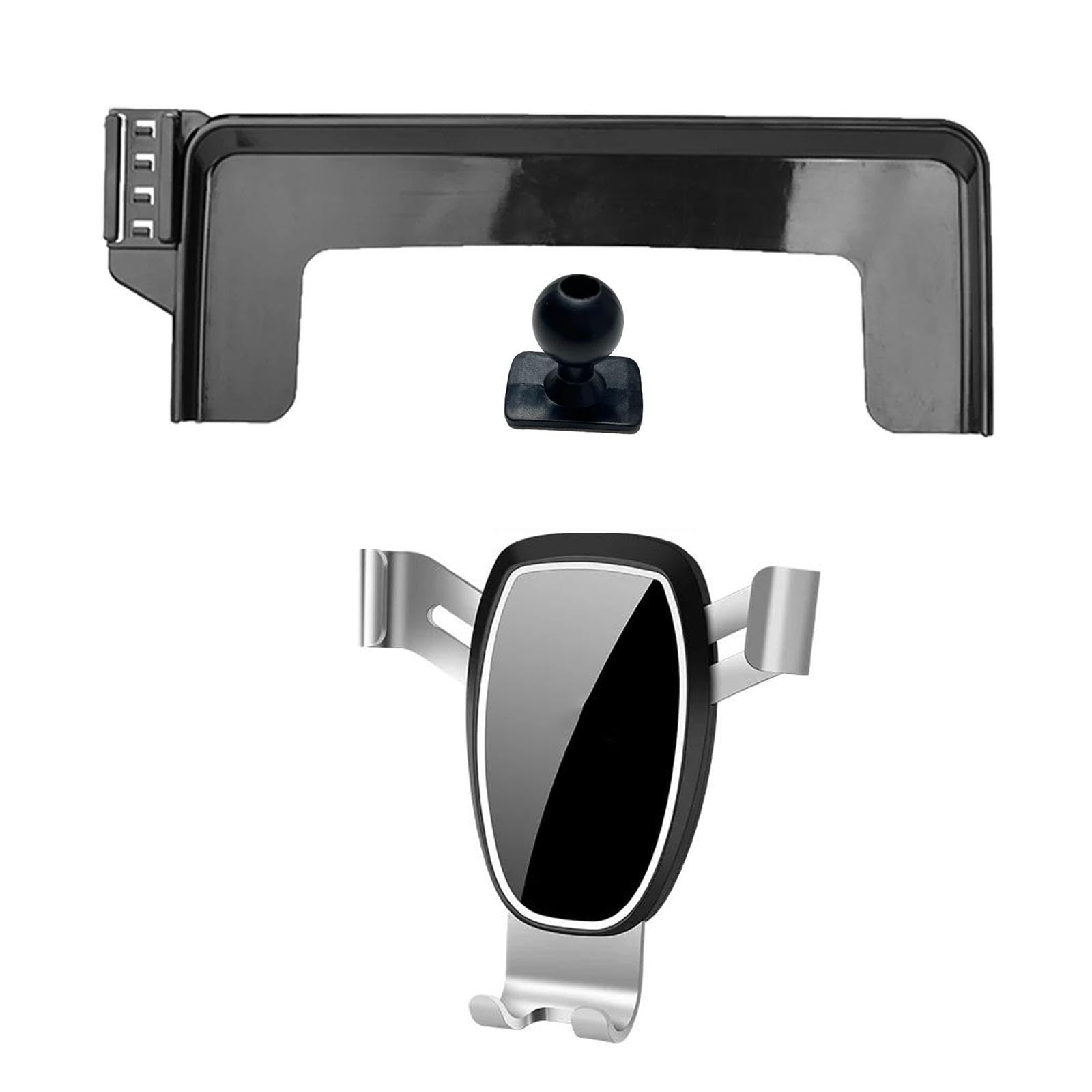 Uchwyt Samochodowy na Telefon dla Benz GLC300 AMG 63 S 2020-2022, uchwyt na telefon komórkowy dla samochodu, ekran, stała podstawa, stojak na nawigację GPS (podstawa i uchwyt 8)