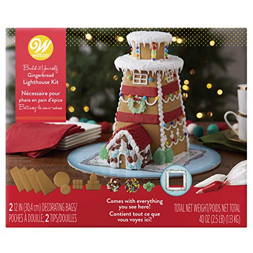 Wilton Build-it-Yourself Gingerbread Lighthouse Decorating Kit