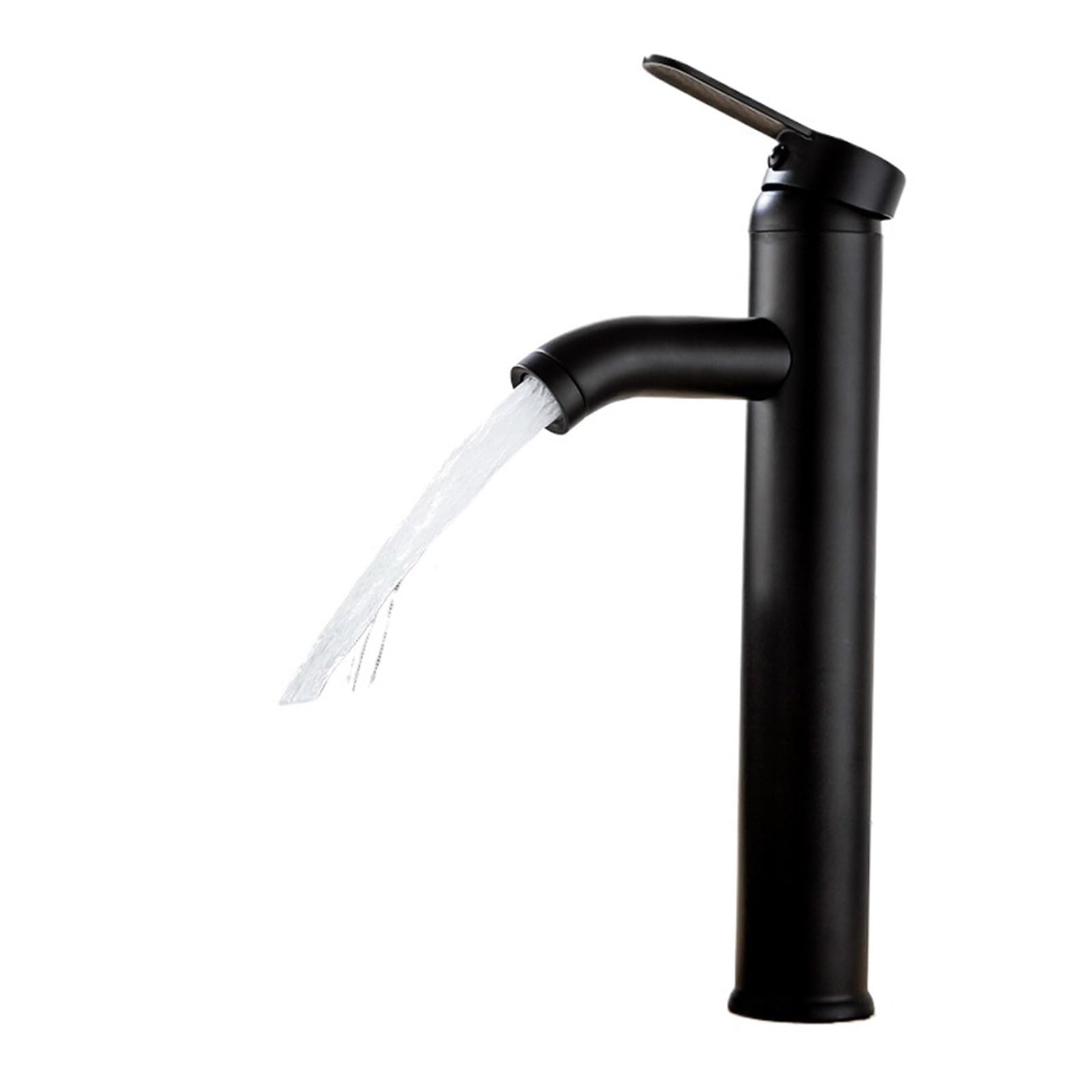 Robinet de lavabo noir en acier inoxydable mitigeur de salle de bain haute qualité noir mat