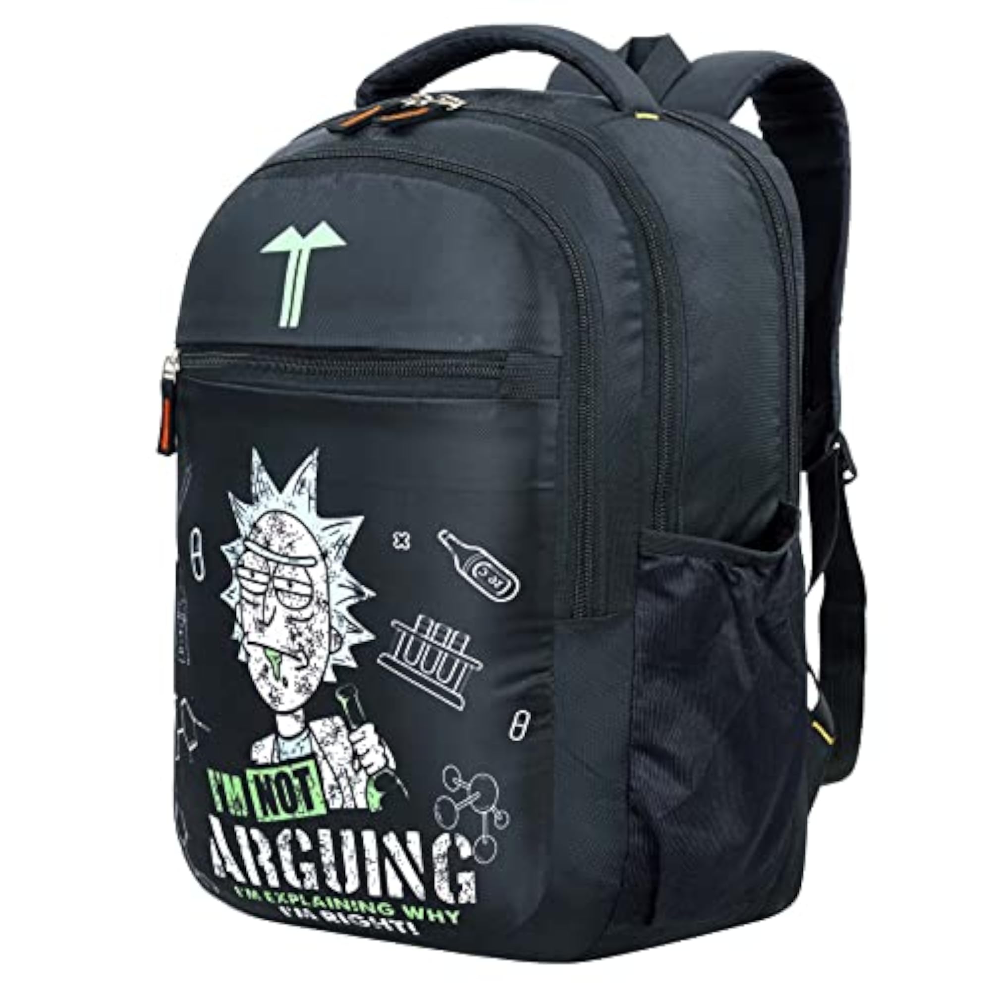 Unisex Casual Polyester 36L Backpack for School and Travel
