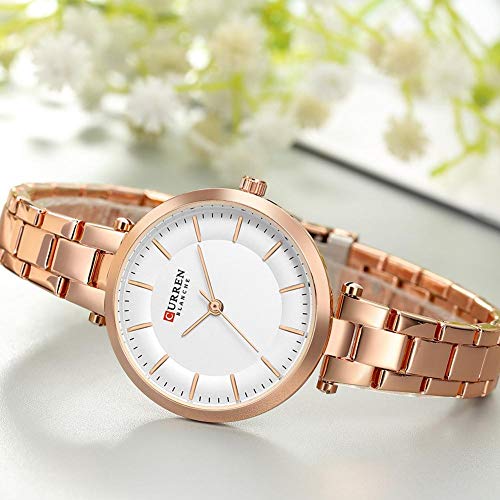 Juman634 Reloj De Cuarzo para Relojes De Mujer Curren De Moda Femenina