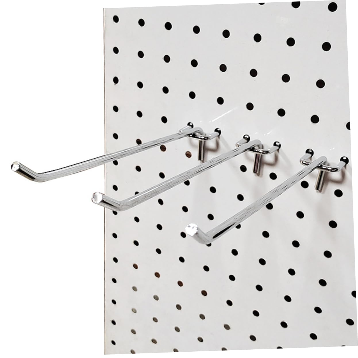 Anneome Garage Storage Hooks 20pcs Iron Pegboard Hooks Heavy Duty Kit 3.5mm Thick