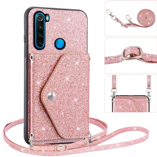 Coque Redmi Note 8 avec support vidéo et étui portefeuille complet Asuwish - 5