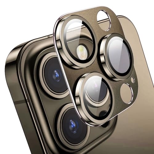 Caselia® iPhone 16 Pro/iPhone 16 Pro Max Camera Lens Protector, Metal Aluminum Alloy Tempered Glass Cover Camera Screen Protector Accessories, Case Friendly for iPhone 16 Pro / 16 ProMax (Desert Titanium) (B0DHPSKDMZ) Amazon Price History, Amazon Price Tracker