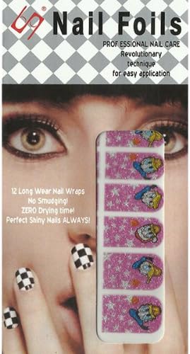 Nail Sticker ,Nail Decoration Foils ,Nail Polish Strip Sticker Decal ,12 Strips.