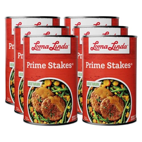Loma Linda - Plant-Based - Prime Stakes (47 oz.) (Pack of 6) - Kosher