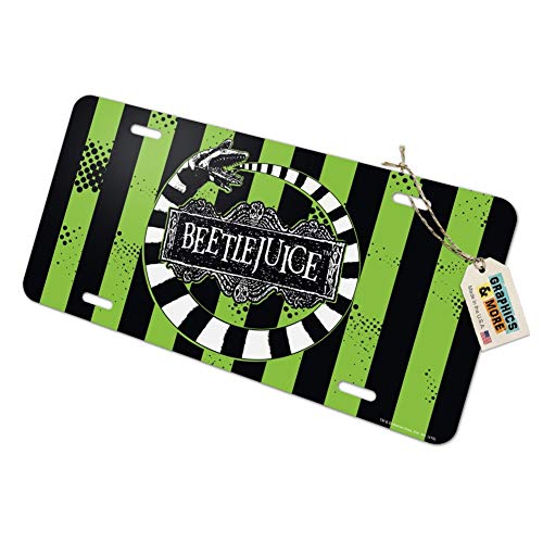 GRAPHICS & MORE Beetlejuice Beetle Worm Novelty Metal Vanity Tag License Plate