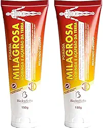 Kit Bio Instinto com 2 Pomadas Massageadoras Milagrosas 150g para Adultos (Unissex)