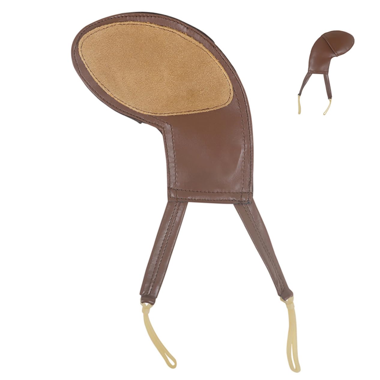 LIOOBO Violin Chin Rest Cushion Durable Sheepskin Support for Violins Comfortable and Sweat Absorbing Pad Portable Accessory for Enhanced Playing Experience