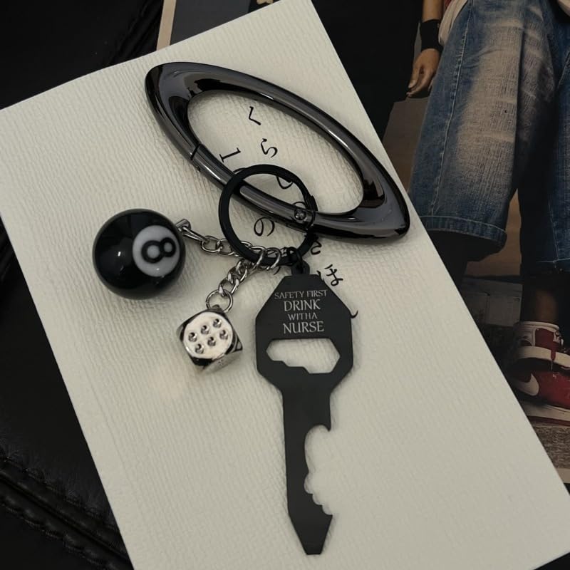 Image of Cute Star Carabiner Clips Keychain Y2K Cool Heavy Duty Starfish Carabiner Belt Loop Clip for Men Women