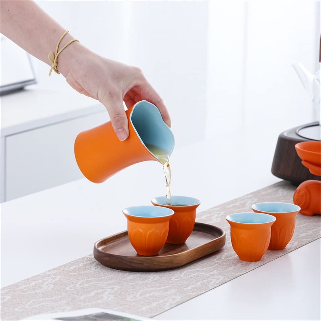 Set da tè Set per la casa Piatto da tè in Ceramica Teiera Tazza da tè Teiera da Ufficio
