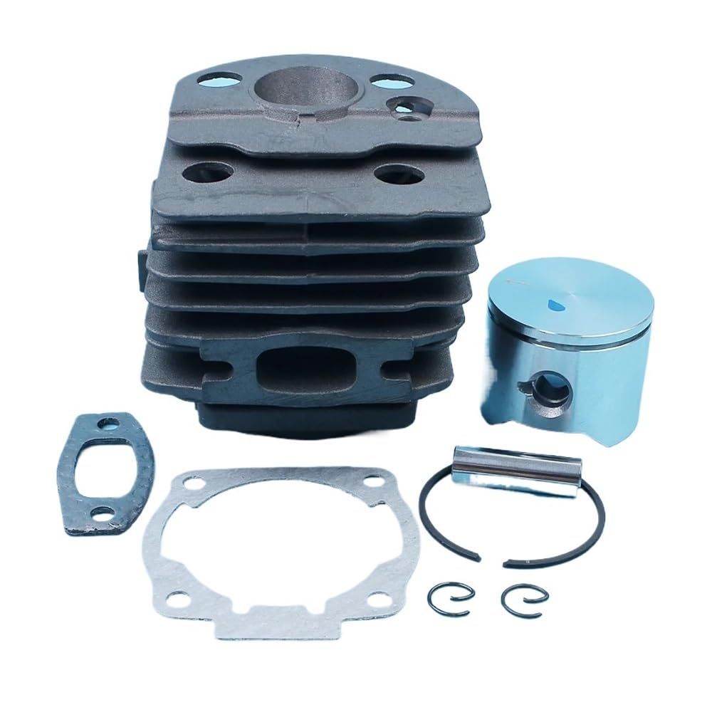 Pieza DE Recambio Kit de Junta de pistón de Cilindro Chapado de 45 mm Compatible con reemplazo de Motosierra F 500