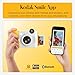 KODAK Smile+ 2-in-1 Digital Instant Print Camera & Wireless Bluetooth Photo Printer - 10MP, Special-Effect Rotating Lens, Zink 2x3” Sticky-Back Photos, Print via Fun App from Smart Devices - White