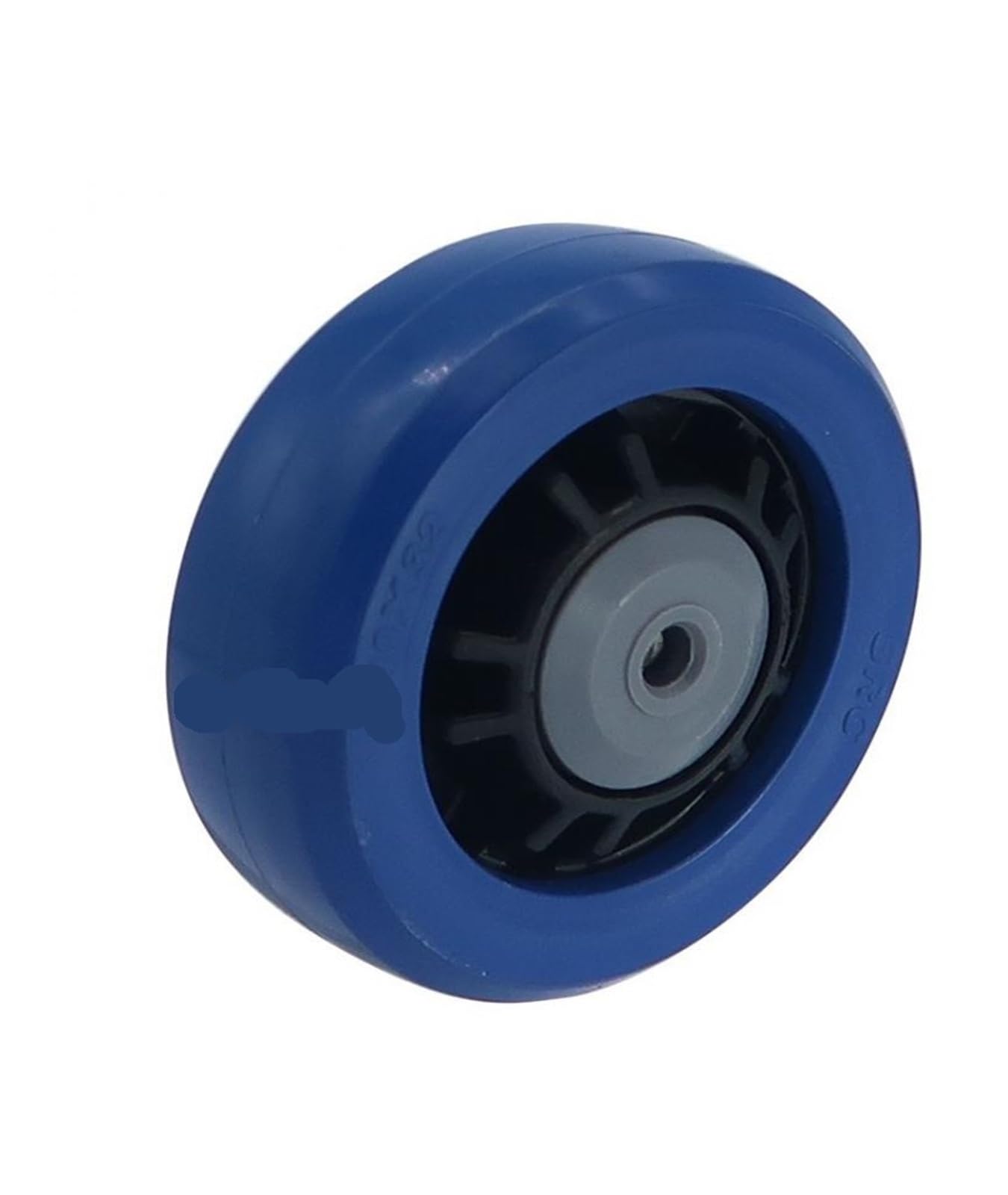 1 Pack 4 Inch Casters Medium Natural Rubber Single Wheel Flexible Wear Resistant Trolley