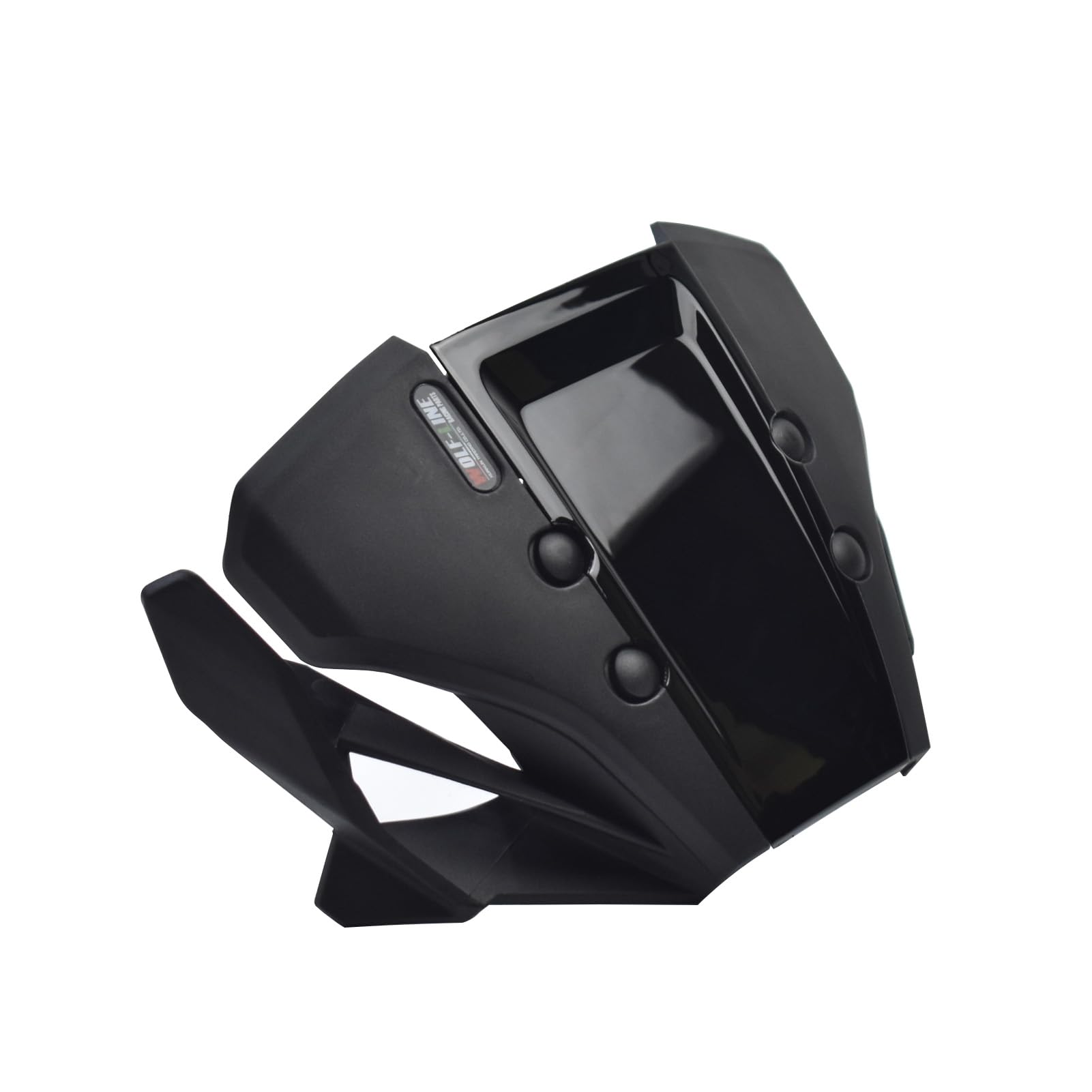 Deflectores de Viento para Parabrisas de Motocicleta, Compatible con H-Onda CB650R CB 650 R CB-650-R 2019 2020 2021 2022 2023 (Negro)