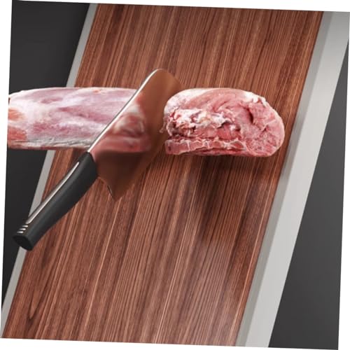 Planche à découper bois avec poignée solide PRETYZOOM fruits légumes - 8