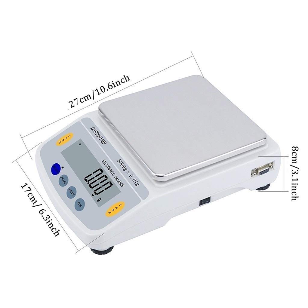Precyzyjna waga laboratoryjna analityczna waga elektroniczna cyfrowa waga laboratoryjna biżuteria waga kuchenna 0.01g skalibrowany wyświetlacz LCD
