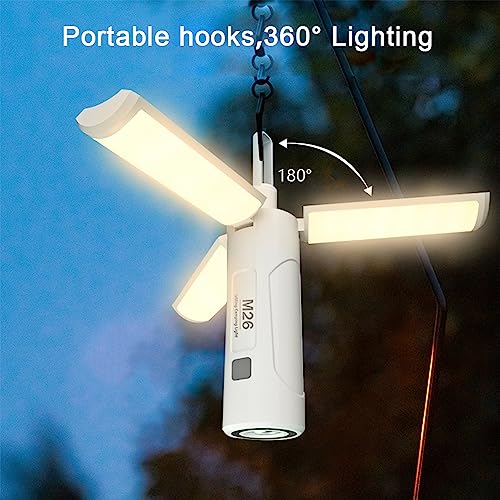 Image of Rechargeable Camping Light, 750 Lumens 3500mAh Portable LED Camping Lantern for Fishing /Camping /Hiking /Emergency Kits.3 Lighting Modes.